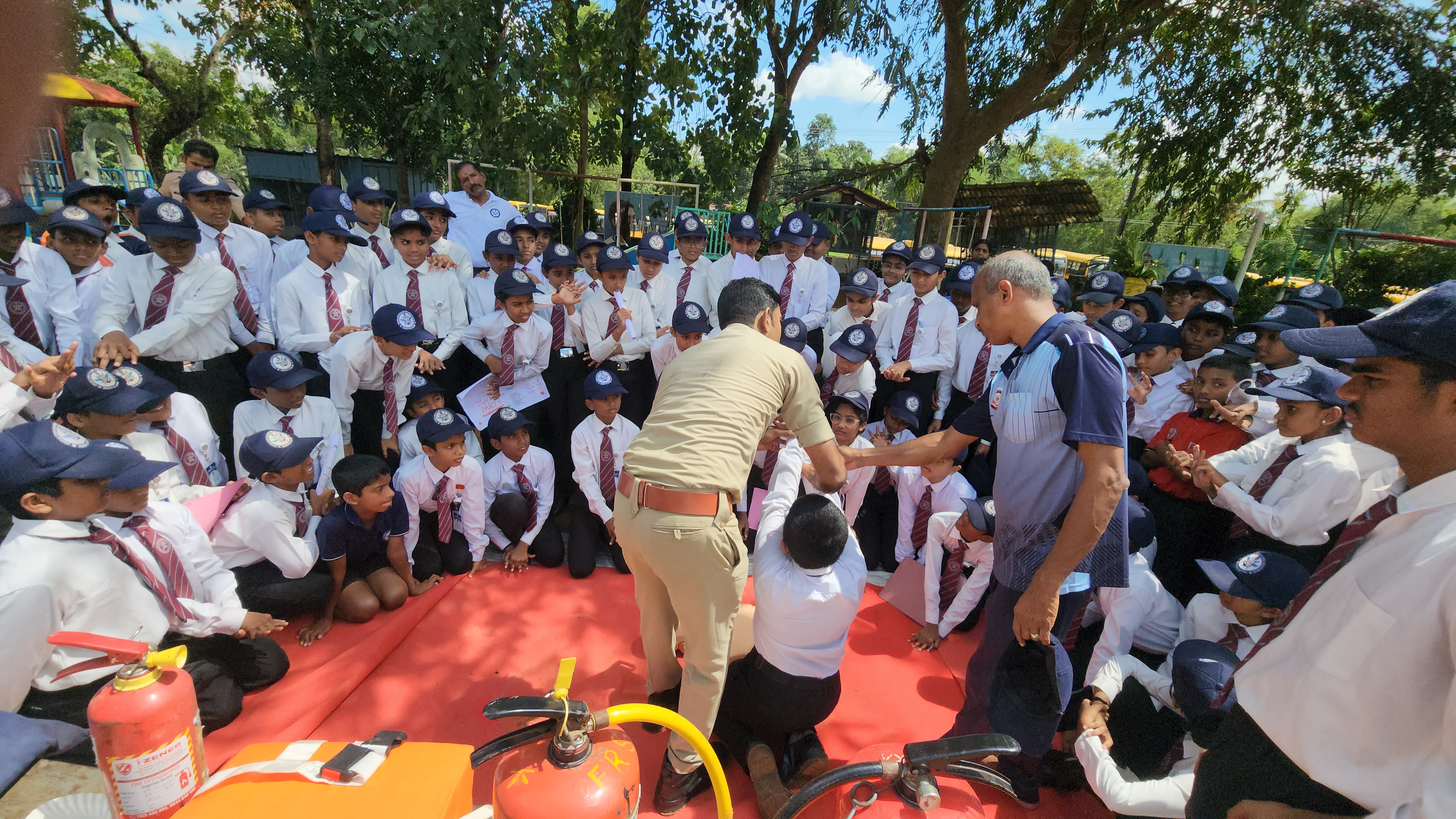 Fire Fighting — Vidyadhiraja Vidyapeetom Sainik School